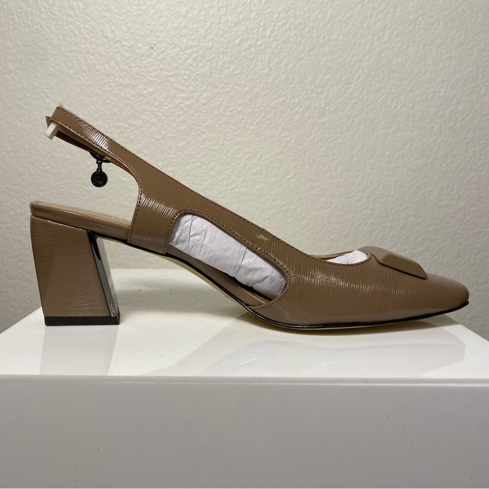 J.Renee Samina Mushroom Slingback Block Heels Size 7.5 NWT - Picture 11 of 15